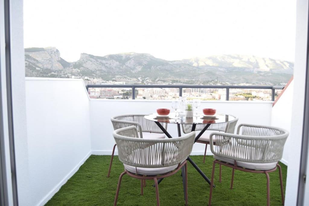 Apartmán Residencial Alcoy Atico 44 Exteriér fotografie